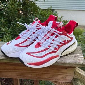 BNWT - Rutgers Scarlet Knights adidas Alphaboost V1 Sustainable BOOST Sneakers